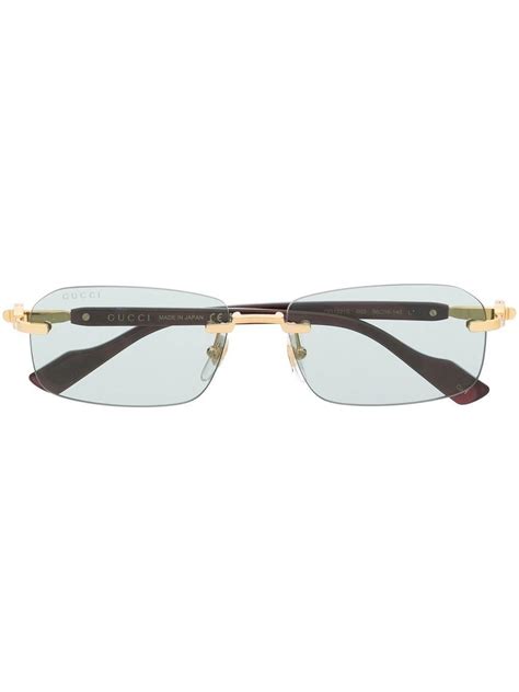 glasses gucci men|gucci rimless glasses for men.